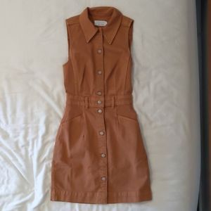 NWT & Other Stories Sleevless Denim Mini Dress
